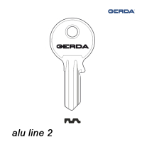 Gerda 059 - klucz surowy - ALU LINE nr 2